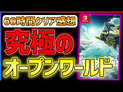 【注意】ゼルダの伝説ティアーズオブザキングダムが面白すぎて逆に危険な件!!【クリア感想】