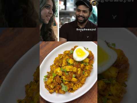 Rohit Sharma’s Favourite Egg Recipe | #rohitsharma #shorts