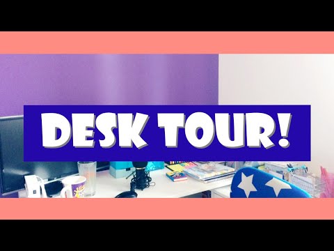 Desk Tour 2019!!! // Joe’sVideoCorner