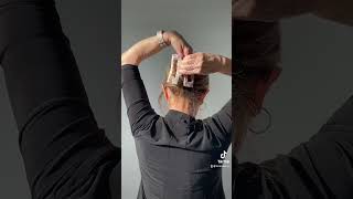 Claw clip hack for short hair