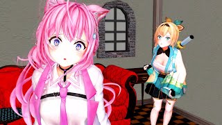 【ホロライブMMD】こよいろ🍃で「ロマンスの神様」【アニメ調】