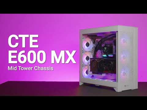 Thermaltake Science – CTE E600 MX Mid Tower Chassis System & Thermal Testing