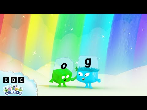 🎨 Rainbows and Colours with the Alphablocks 🌈 | Learn to Write | @officialalphablocks