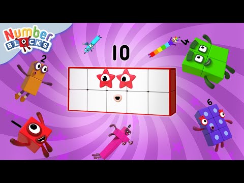 Counting Fun: 1 to 10 Special | Learn to Count - 12345 | Cartoons for Kids | Numberblocks