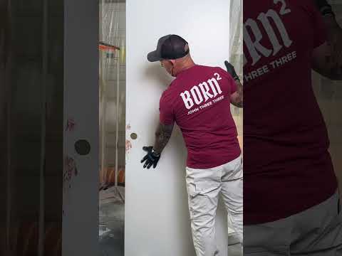 Painting doors with the PSDRID.