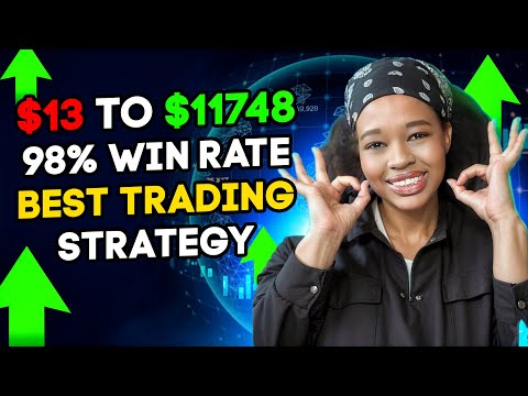 OPTIONS TRADING $13 TO $11748 | SUPER STRATEGY FOR TRADING ON BINARY OPTIONS BROKER