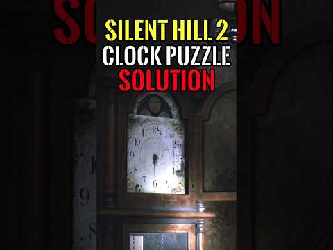 Silent Hill 2 - Clock Puzzle (1 min guide)