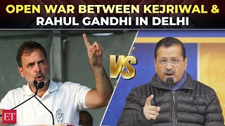 Delhi polls: Rahul Gandhi’s ‘Delhi CM corrupt’ vs Kejriwal’s 'Gathbandhan' against AAP govt