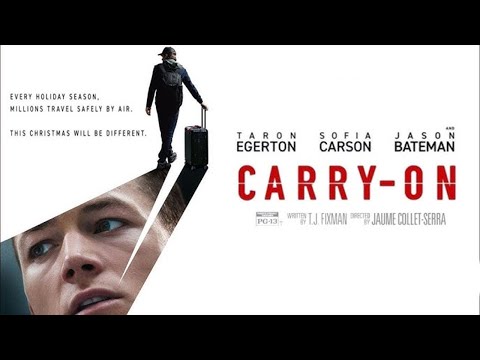 Carry-On (2024) Movie || Taron Egerton, Sofia Carson, Danielle Deadwyler || Review and Facts