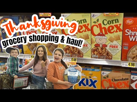 🦃 Thanksgiving Grocery Shopping & Haul | Save $ by shopping the SALES!