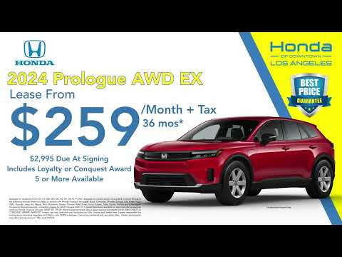 2024 Prologue AWD EX Lease | Honda of Downtown Los Angeles