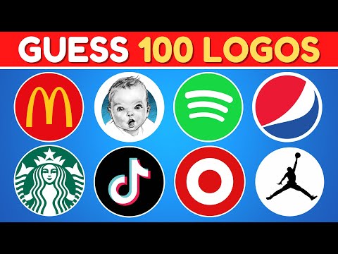 Guess The Logo In 3 Seconds! | 100 Famous Logos | Logo Quiz