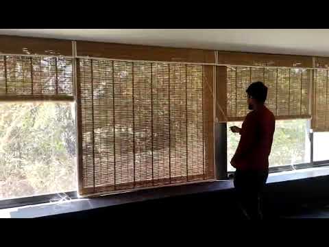 Horizontal Bamboo Blinds | Available on IndiaMART