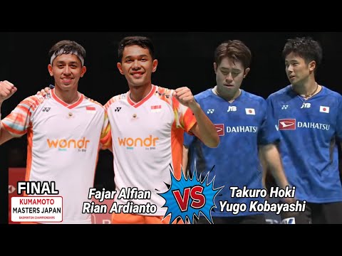 Fajar Alfian/Muhammad Rian Ardianto vs Takuro Hoki/Yugo Kobayashi || Final Kumamoto Masters 2024