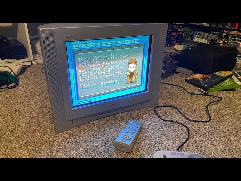 Sony Trinitron kv-13fs100 review crt for retro gaming