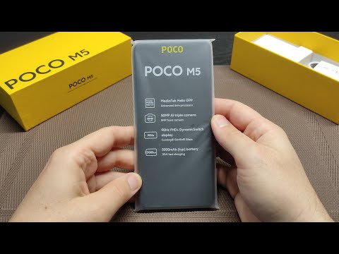 Xiaomi Poco M5 Black Unboxing ★ Black ★ 4K UHD