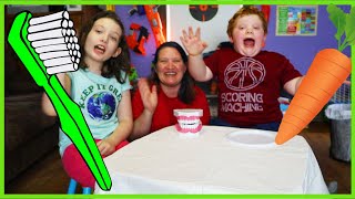 Brushing Your Teeth For Kids / Pretend Play Making Healthy Choices