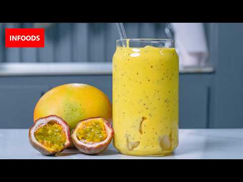 Passion Fruit and Mango Smoothie Recipe | Infoods