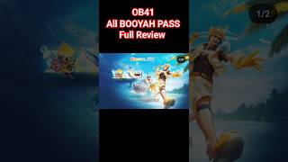 😱 OB41 SEPTEMBER BOOYAH PASS FULL REVIEW #ob41allbooyabpassreview #freefireseptemberbooyahpass