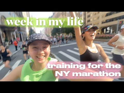 A Week in My Life Training for the NY Marathon