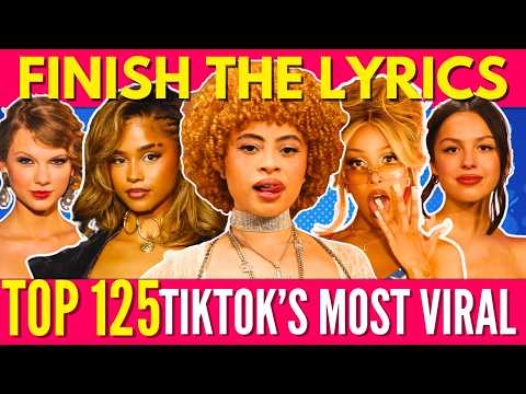 FINISH THE LYRICS - Most Popular Viral TikTok Songs EVER📀MEGA CHALLENGE📢🎶(♾️ - 2025) #5