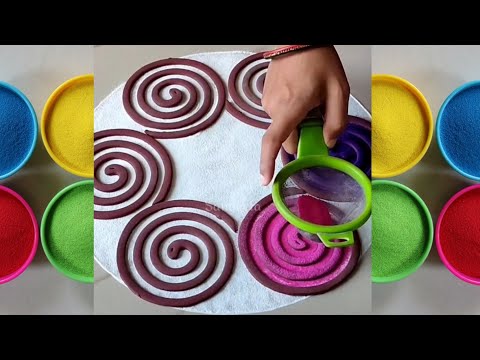 Time-Saving Rangolis Making Techniques!