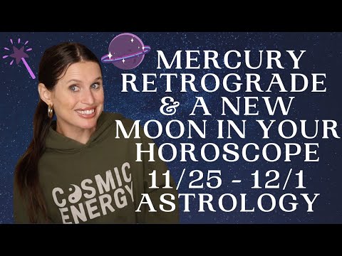 Mercury Retrograde, Sagittarius New Moon+ Venus square Chiron: Bittersweet memories, expansive goals