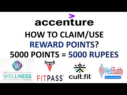 How to Claim Accenture Reward Points  | Accenture Benefits You Points | Accenture Wellness corner