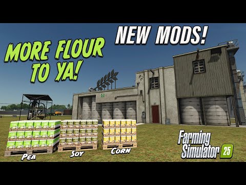 FLOUR POWER!! NEW MODS! ON FARMING SIMULATOR 25 | PS5 (Review) 9th Dec 24.