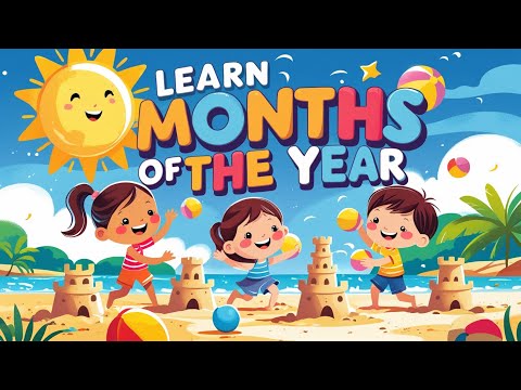 Educational Months of the Year for Kids | Learn January to December with Fun | Nursery rhymes