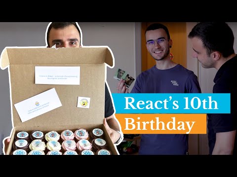 How we celebrated React's 10th birthday | Vlog