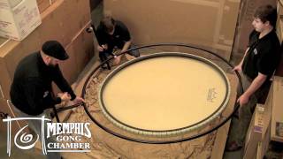 Remo Tunable Gong Drum Unboxing at Memphis Gong Chamber