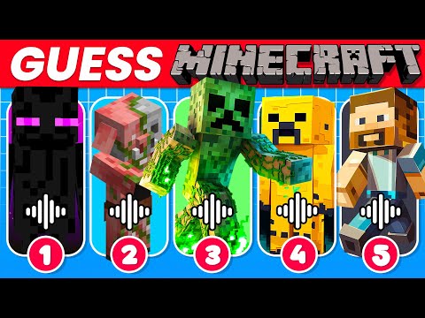 🎮 Guess the Minecraft Characters by RAP Song & Emoji! 🎤🔥 Ultimate Minecraft Movie Quiz 🏆