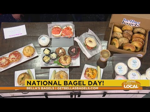 Bella's Bagels - National Bagel Day - Loving Living Local