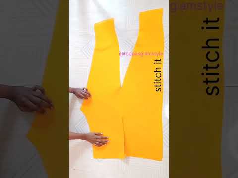 Trouser pant cutting & stitching | @roopasglamstyle