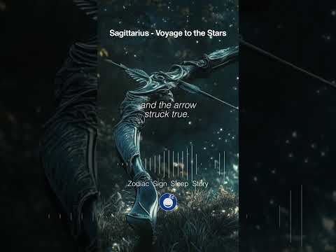 Sagittarius - Voyage to the Stars Sleep Story #shorts