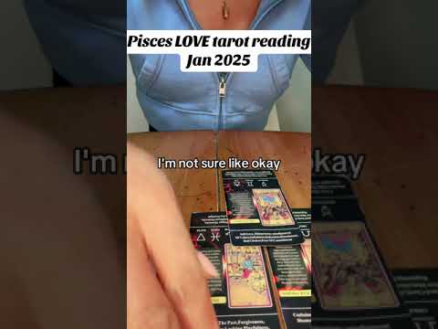 #Pisces love tarot reading Jan 2025. #tarotreading #tarot #piscesenergy