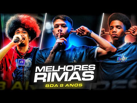 AS MELHORES RIMAS DA BDA 8 ANOS! 🔥