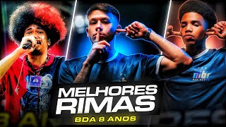 AS MELHORES RIMAS DA BDA 8 ANOS! 🔥