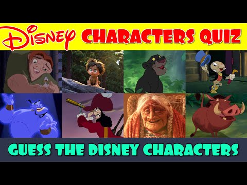 Guess the Disney Character Quiz (Part 1)