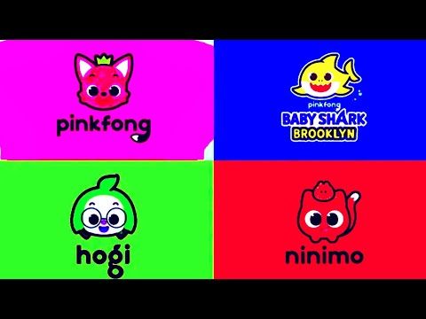 NINIMO vs PINKFONG vs HOGI vs BABY SHARK Intro Logos 2024 Special Effects । preview 2 Effects