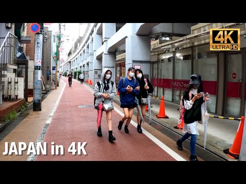 ［Gakudai Walk in Tokyo] Popular town for young♪ (4K ASMR)