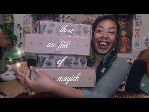 The Witches Box and Witches Roots May Unboxing ✨️AMAZING✨️