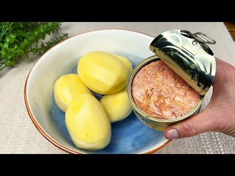 Cheap and easy! Just POTATOES and TUNA, you'll be surprised how delicious it is!