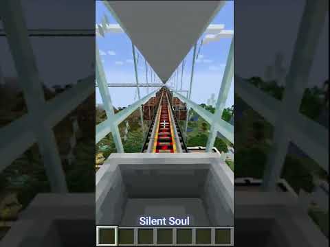 Minecraft World Tour Rail😍 #shorts