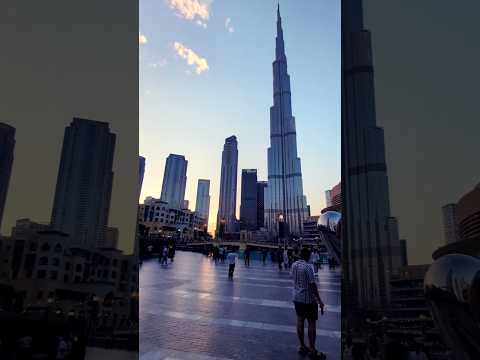 Burj khalifa world iconic landmark #trending #1million #views  #viralvide