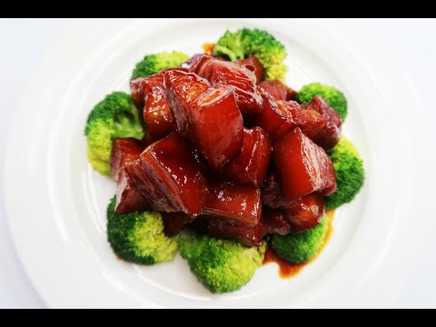 秘制砂锅红烧肉  颜色红亮 肥而不腻 小厨娘可以学起来 Chinese Braised Pork Belly in A Casserole Pot