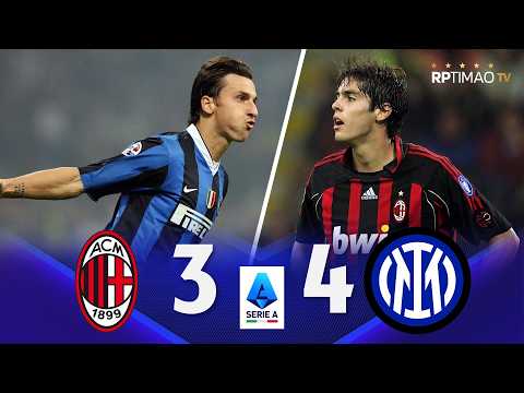 Milan 3 x 4 Inter ● Serie A 2006/07 Extended Goals & Highlights ᴴᴰ