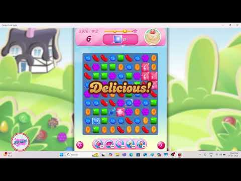 Candy Crush Saga Level 3916 NO BOOSTER