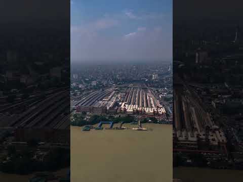 India's Biggest Railway Station 🚉 Howrah, Kolkata #howrah #kolkata #railway #shorts #ytshorts #viral